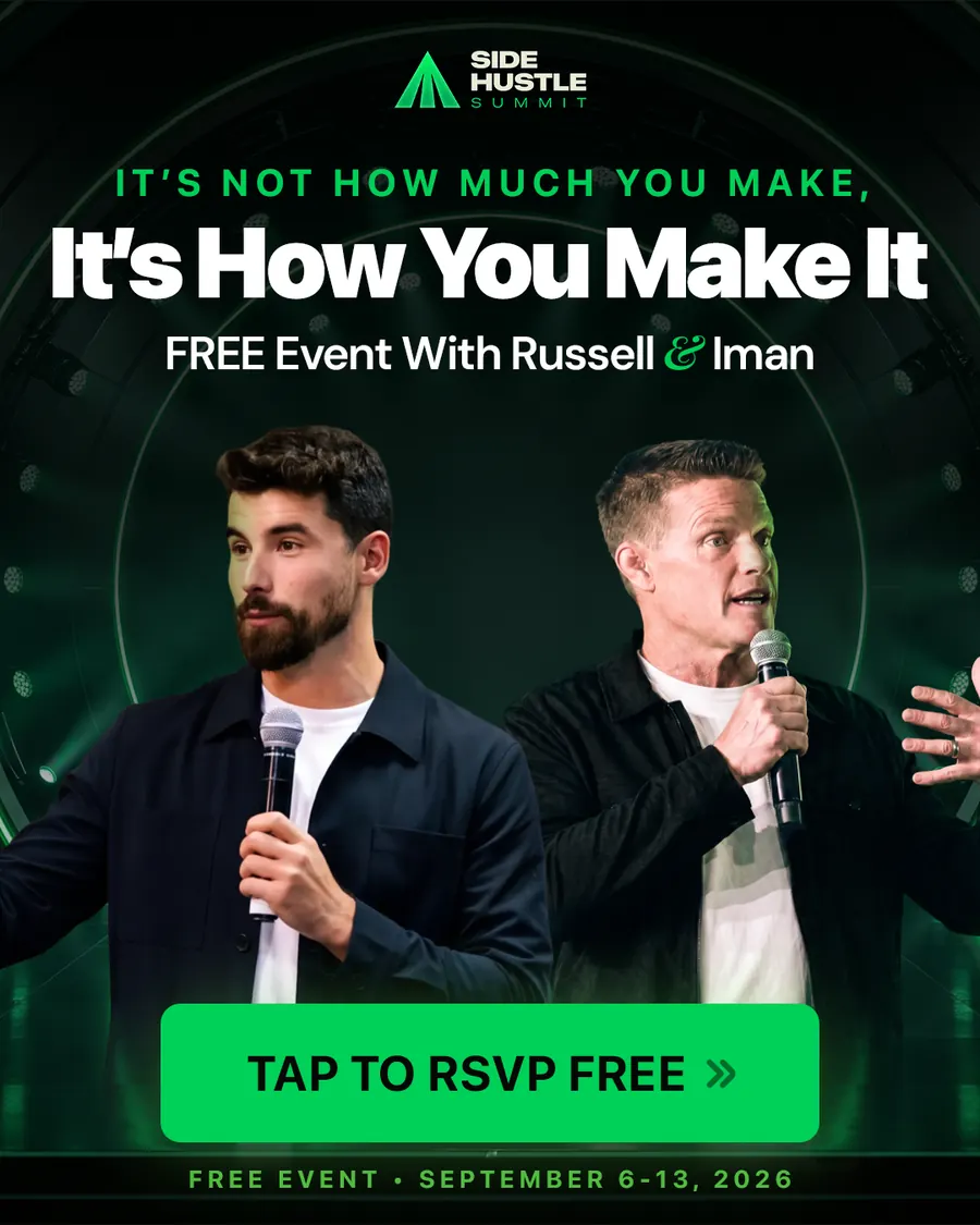 It's Not How Much You Make, It's How You Make It — Free Event With Russell and Iman